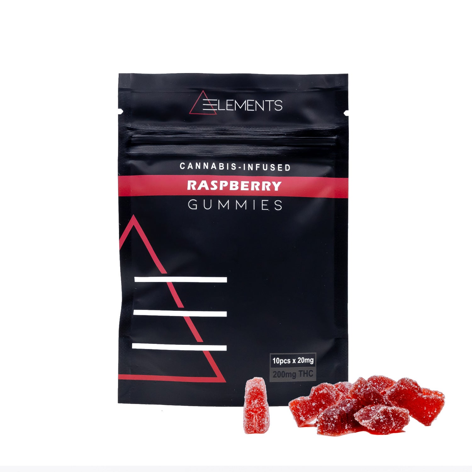 elements raspberry gummies