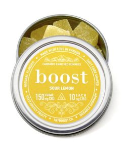 Boost Sour Lemon CBD Gummies